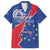 Happy Cape Verde Independence Day Family Matching Short Sleeve Bodycon Dress and Hawaiian Shirt Coat Of Arms With Map