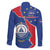 Happy Cape Verde Independence Day Family Matching Short Sleeve Bodycon Dress and Hawaiian Shirt Coat Of Arms With Map
