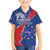 Happy Cape Verde Independence Day Family Matching Short Sleeve Bodycon Dress and Hawaiian Shirt Coat Of Arms With Map