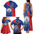 Happy Cape Verde Independence Day Family Matching Tank Maxi Dress and Hawaiian Shirt Coat Of Arms With Map