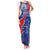 Happy Cape Verde Independence Day Family Matching Tank Maxi Dress and Hawaiian Shirt Coat Of Arms With Map