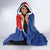 Happy Cape Verde Independence Day Hooded Blanket Coat Of Arms With Map