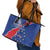 Happy Cape Verde Independence Day Leather Tote Bag Coat Of Arms With Map