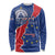 Happy Cape Verde Independence Day Long Sleeve Shirt Coat Of Arms With Map