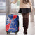 Happy Cape Verde Independence Day Luggage Cover Coat Of Arms With Map