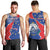 Happy Cape Verde Independence Day Men Tank Top Coat Of Arms With Map