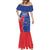 Happy Cape Verde Independence Day Mermaid Dress Coat Of Arms With Map