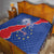 Happy Cape Verde Independence Day Quilt Coat Of Arms With Map