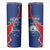 Happy Cape Verde Independence Day Skinny Tumbler Coat Of Arms With Map