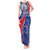 Happy Cape Verde Independence Day Tank Maxi Dress Coat Of Arms With Map