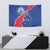 Happy Cape Verde Independence Day Tapestry Coat Of Arms With Map