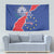 Happy Cape Verde Independence Day Tapestry Coat Of Arms With Map