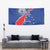Happy Cape Verde Independence Day Tapestry Coat Of Arms With Map