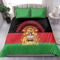 Malawi Independence Day Bedding Set Coat Of Arms Flag Style