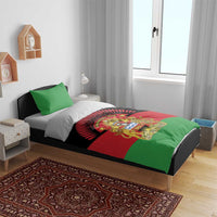 Malawi Independence Day Bedding Set Coat Of Arms Flag Style