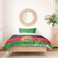 Malawi Independence Day Bedding Set Coat Of Arms Flag Style