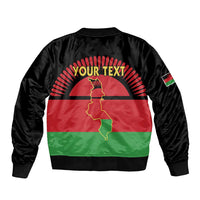 Personalized Malawi Independence Day Bomber Jacket Coat Of Arms Flag Style