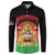 Personalized Malawi Independence Day Button Sweatshirt Coat Of Arms Flag Style