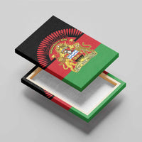 Malawi Independence Day Canvas Wall Art Coat Of Arms Flag Style