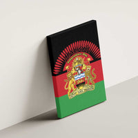 Malawi Independence Day Canvas Wall Art Coat Of Arms Flag Style
