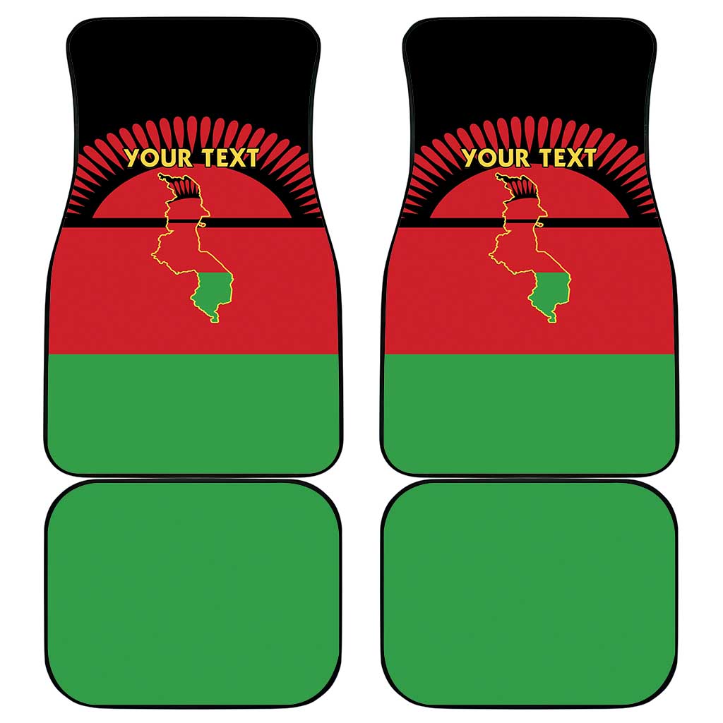 Malawi Independence Day Car Mats Coat Of Arms Flag Style