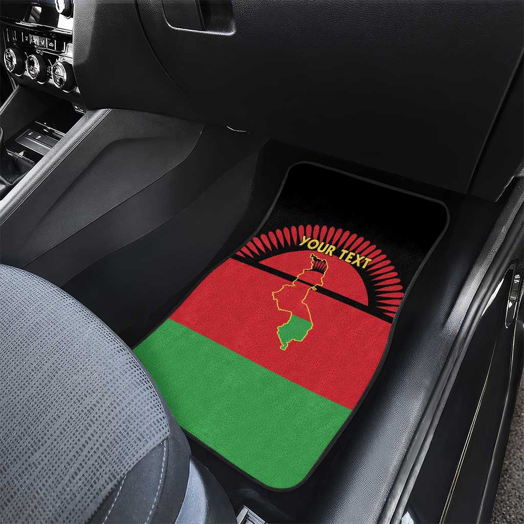 Malawi Independence Day Car Mats Coat Of Arms Flag Style