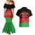 Personalized Malawi Independence Day Couples Matching Mermaid Dress and Hawaiian Shirt Coat Of Arms Flag Style