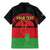 Personalized Malawi Independence Day Family Matching Mermaid Dress and Hawaiian Shirt Coat Of Arms Flag Style