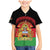 Personalized Malawi Independence Day Family Matching Mermaid Dress and Hawaiian Shirt Coat Of Arms Flag Style