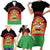Personalized Malawi Independence Day Family Matching Short Sleeve Bodycon Dress and Hawaiian Shirt Coat Of Arms Flag Style