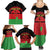 Personalized Malawi Independence Day Family Matching Summer Maxi Dress and Hawaiian Shirt Coat Of Arms Flag Style