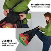 Malawi Independence Day Grocery Bag Coat Of Arms Flag Style