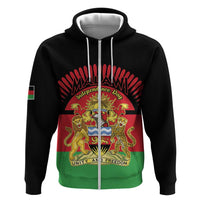 Personalized Malawi Independence Day Hoodie Coat Of Arms Flag Style