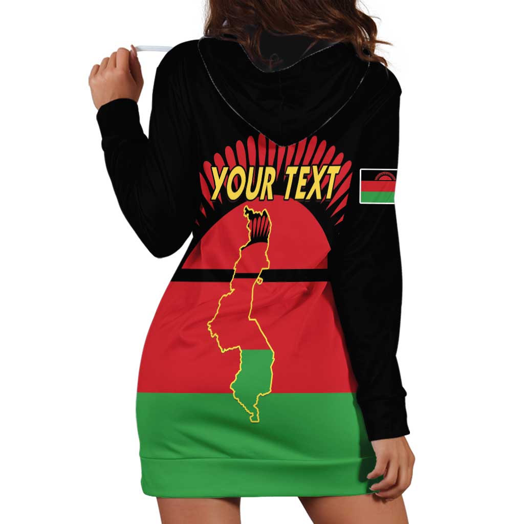 Personalized Malawi Independence Day Hoodie Dress Coat Of Arms Flag Style
