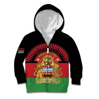 Personalized Malawi Independence Day Kid Hoodie Coat Of Arms Flag Style