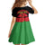 Personalized Malawi Independence Day Kid Short Sleeve Dress Coat Of Arms Flag Style