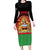 Personalized Malawi Independence Day Long Sleeve Bodycon Dress Coat Of Arms Flag Style