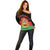 Personalized Malawi Independence Day Off Shoulder Sweater Coat Of Arms Flag Style