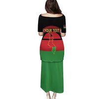 Personalized Malawi Independence Day Puletasi Coat Of Arms Flag Style