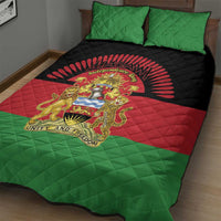 Malawi Independence Day Quilt Bed Set Coat Of Arms Flag Style