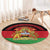 Malawi Independence Day Round Carpet Coat Of Arms Flag Style