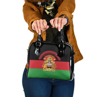 Malawi Independence Day Shoulder Handbag Coat Of Arms Flag Style