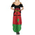 Personalized Malawi Independence Day Summer Maxi Dress Coat Of Arms Flag Style