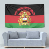 Malawi Independence Day Tapestry Coat Of Arms Flag Style