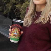 Personalized Malawi Independence Day Tumbler Cup Coat Of Arms Flag Style