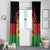 Malawi Independence Day Window Curtain Coat Of Arms Flag Style