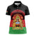 Personalized Malawi Independence Day Women Polo Shirt Coat Of Arms Flag Style