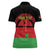 Personalized Malawi Independence Day Women Polo Shirt Coat Of Arms Flag Style