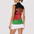 Personalized Malawi Independence Day Women Sleeveless Polo Shirt Coat Of Arms Flag Style