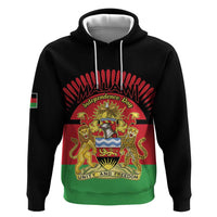 Personalized Malawi Independence Day Zip Hoodie Coat Of Arms Flag Style